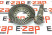 Главная пара ZGAQ-02104+ZGAQ-02105-TY переднего, заднего мостов экскаватора HYUNDAI R170W7, R170W7A, R170W9S, R180W9S, запчасти для экскаваторов, запчасти для экскаваторов